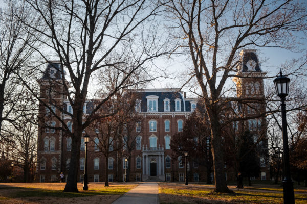 University-Of-Arkansas Photo of old main on the University of Arkansas campus.